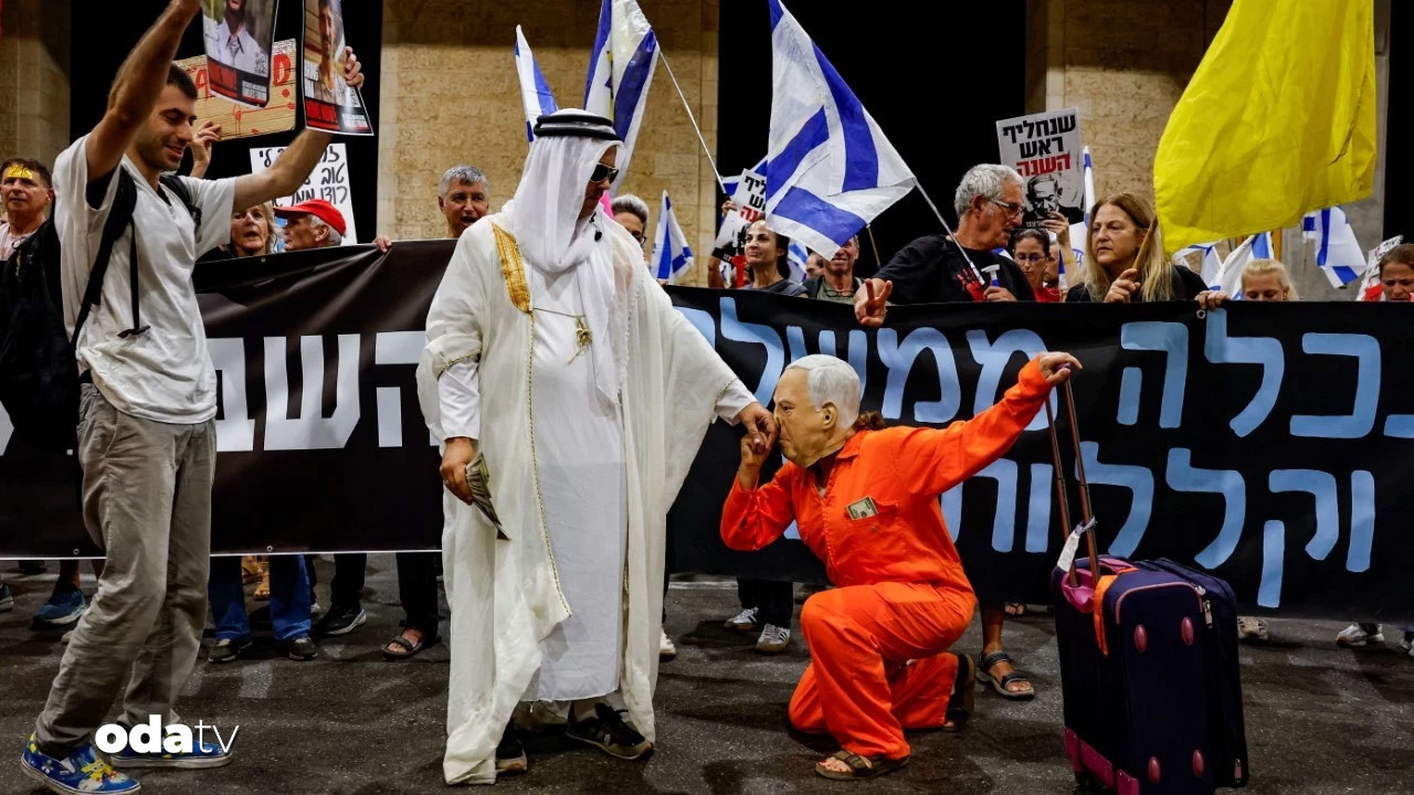 Netanyahu’ya ABD yolunda protesto