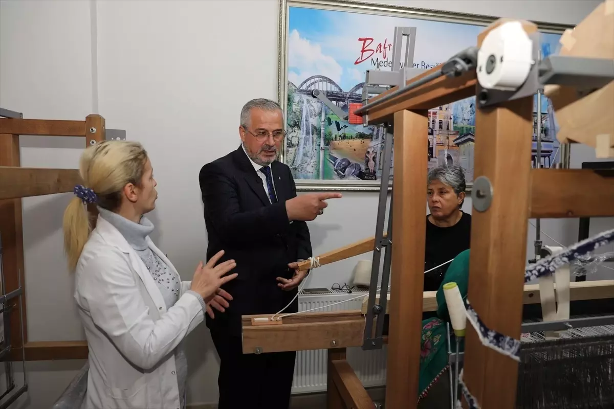 Bafra’da Geleneksel Sanatlar Yaşatılıyor