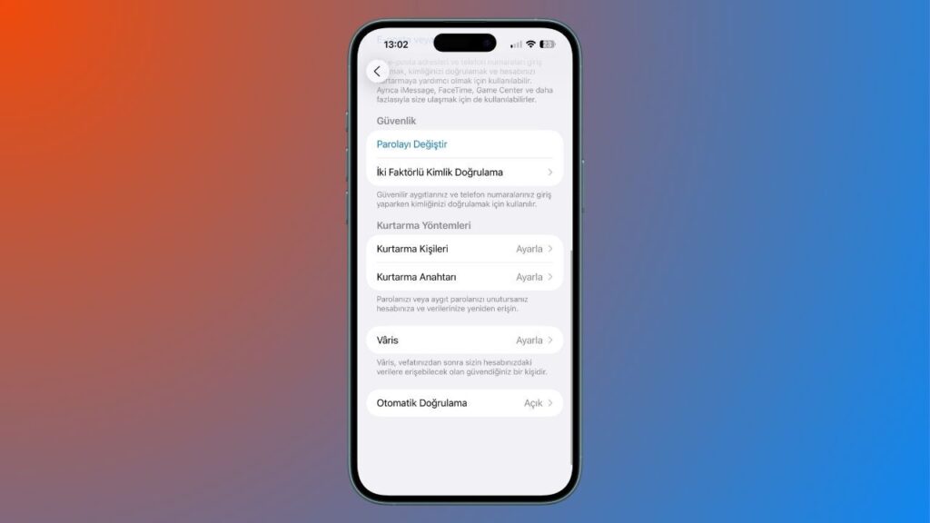Apple Hesabı parolası nasıl değiştirilir?