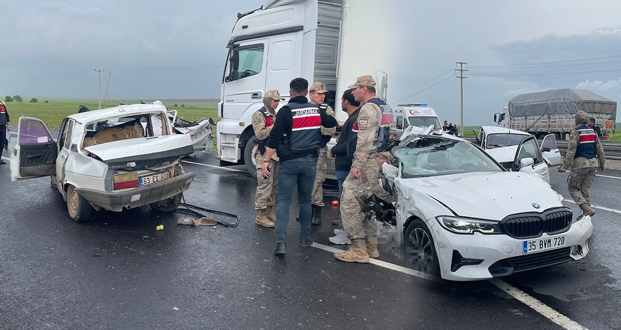 Şanlıurfa’da Zincirleme Trafik Kazası: 2 Ölü, 2 Yaralı